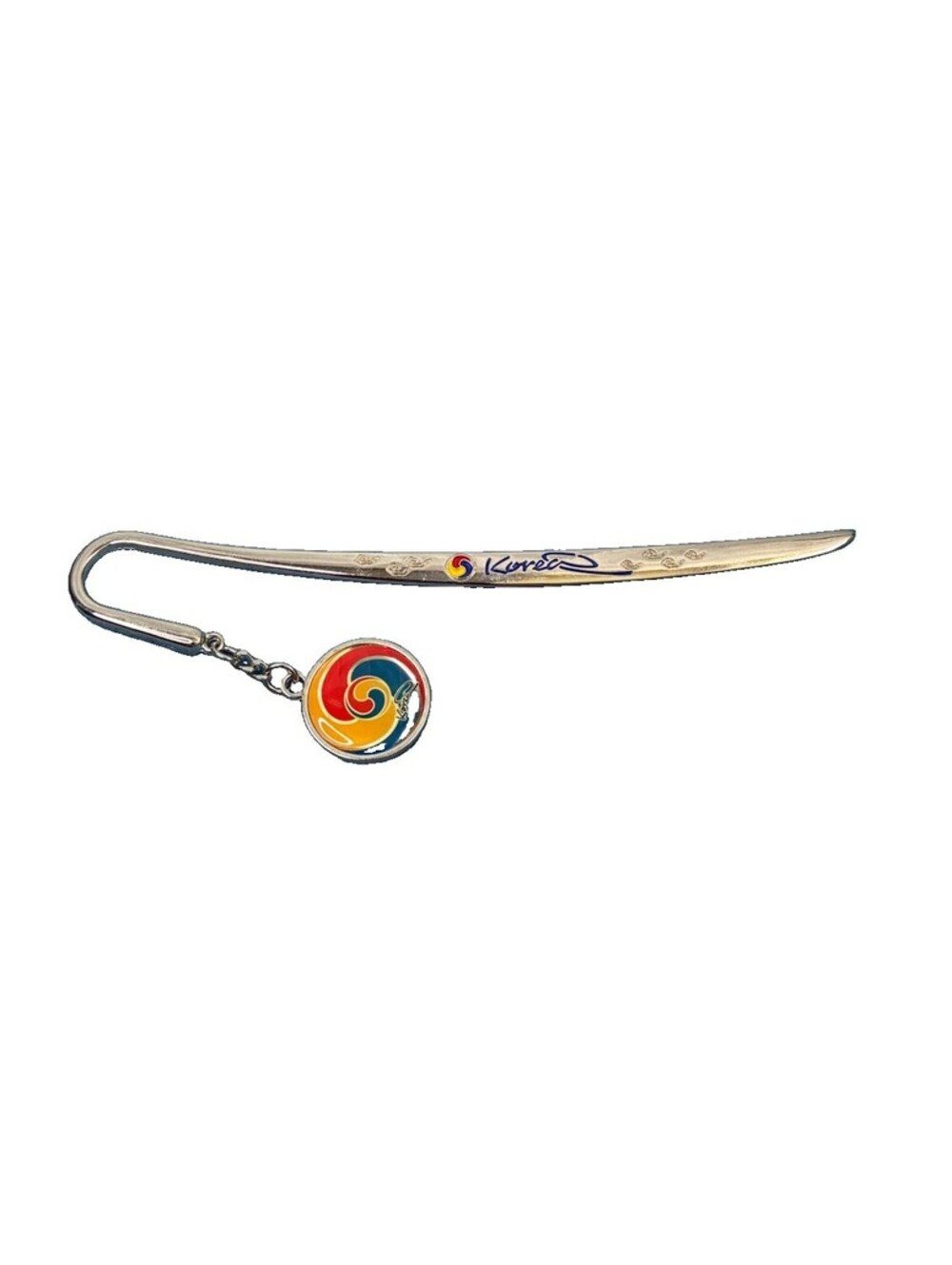 Korean Stainless Steel Envelope Letter Opener Dangly Charm Vintage Good Cond